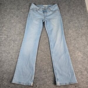 Levi's Womens Light Superlow Bootcut Low Rise Denim Jeans 28